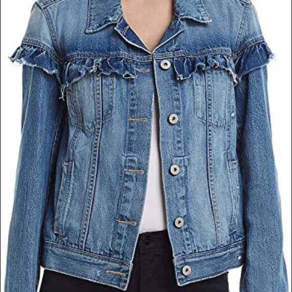 Paige Heidi Denim Jacket Size S - Picture 1 of 8